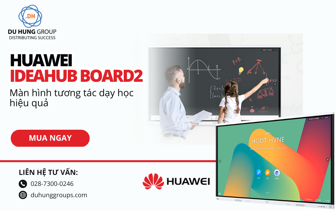 HUAWEI IdeaHub Board2 Màn hình tương tác dạy học hiệu quả