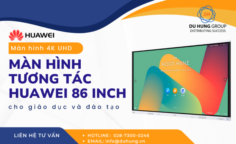 Màn hình tương tác HUAWEI 86 inch cho giáo dục và đào tạo