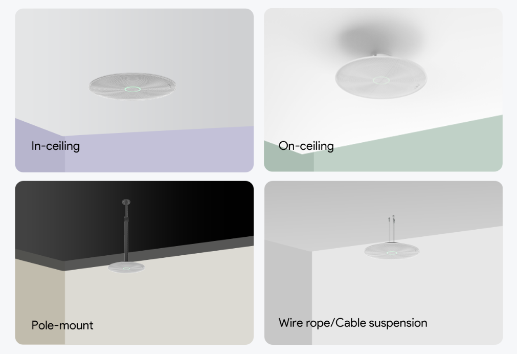 Giải pháp âm thanh âm trần mới đến từ thương hiệu Yealink