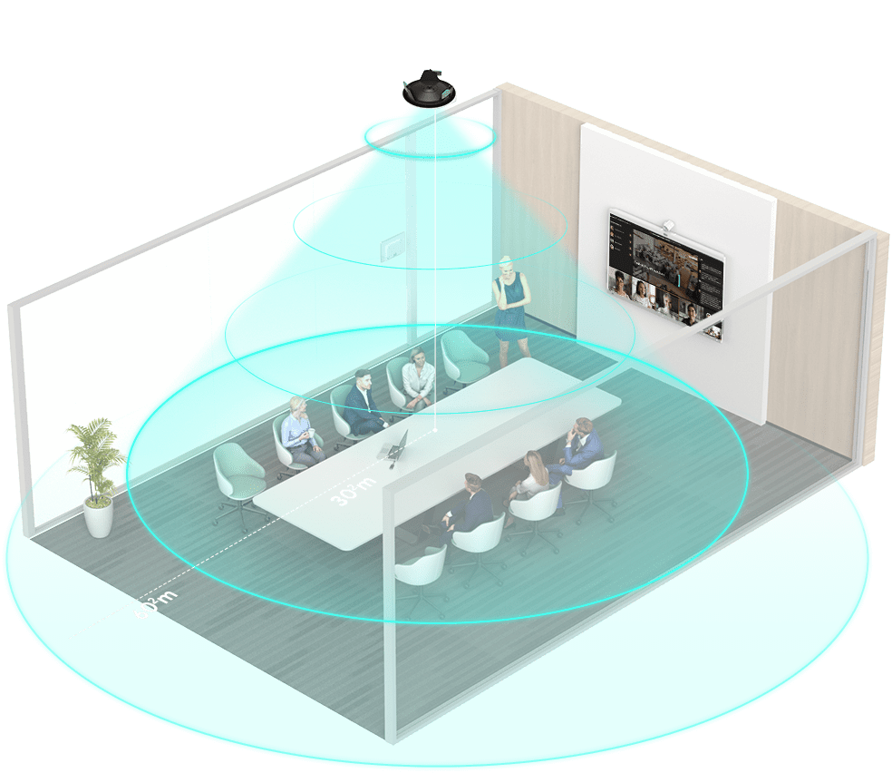 Giải pháp âm thanh âm trần mới đến từ thương hiệu Yealink