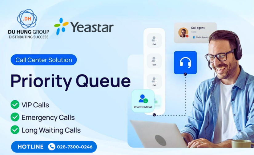 Priority Queue (hàng đợi ưu tiên) là gì? Hướng dẫn cách thiết lập mức độ ưu tiên cho hàng đợi cuộc gọi