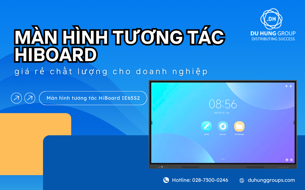 Màn hình tương tác giá rẻ chất lượng cho doanh nghiệp