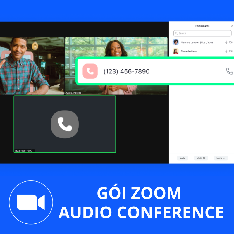 Gói Zoom Audio Conference ( hội họp âm thanh)