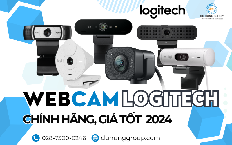 Webcam Logitech chính hãng, giá tốt  2024