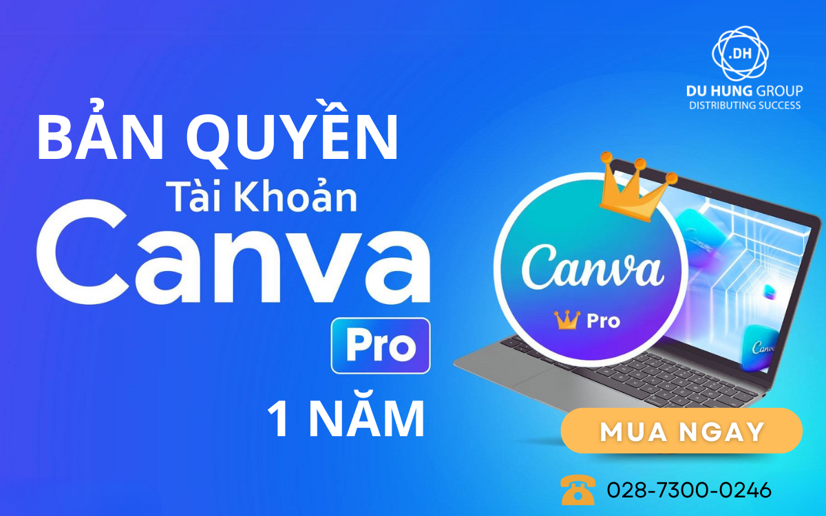 Bản quyền Canva Pro 1 năm giá tốt nhất