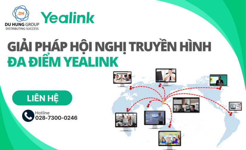 Giải pháp hội nghị truyền hình đa điểm Yealink
