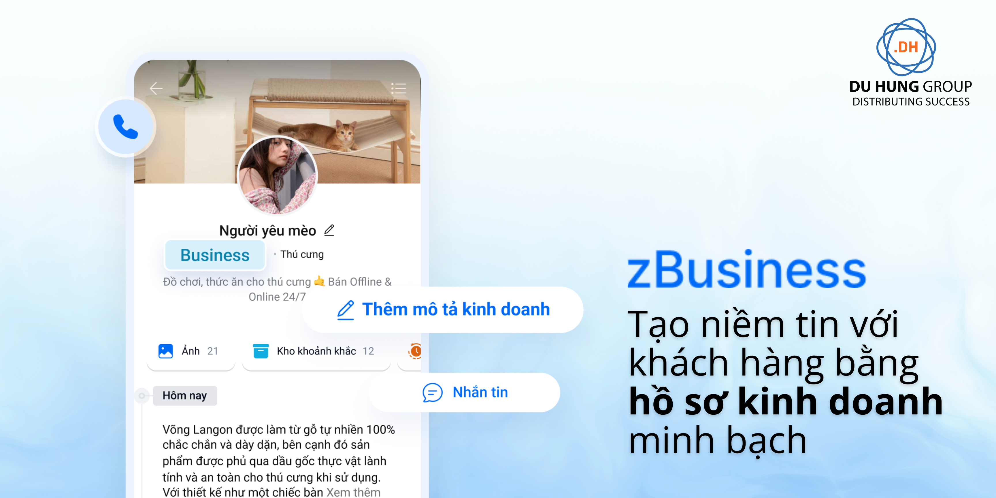 Cách đăng ký Zalo Business giá tốt tại Hà Nội