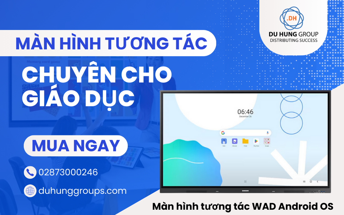 Màn hình tương tác chuyên cho giáo dục