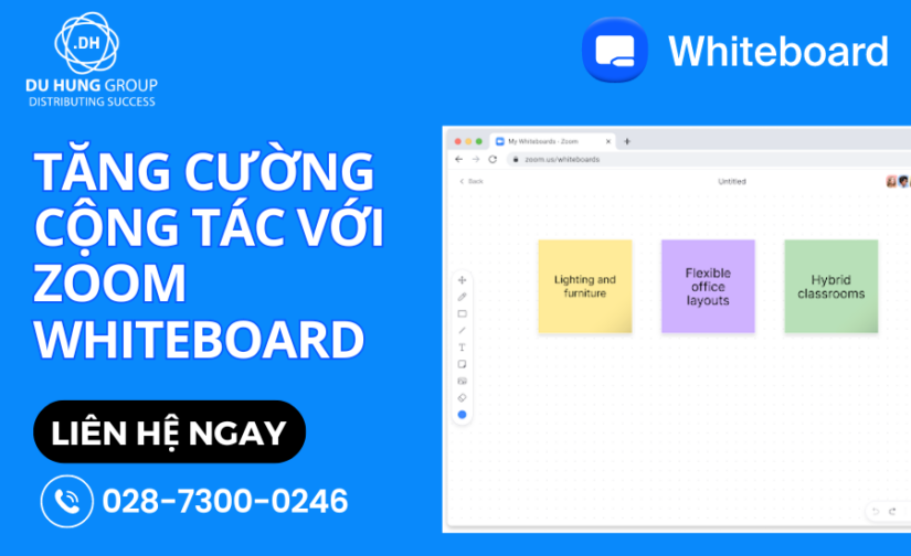 Tăng cường cộng tác với Zoom Whiteboard