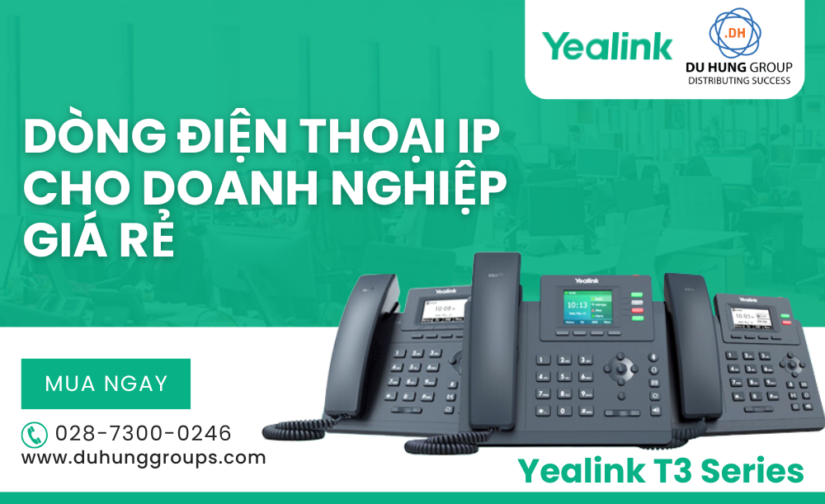 Dòng điện thoại IP cho doanh nghiệp giá rẻ