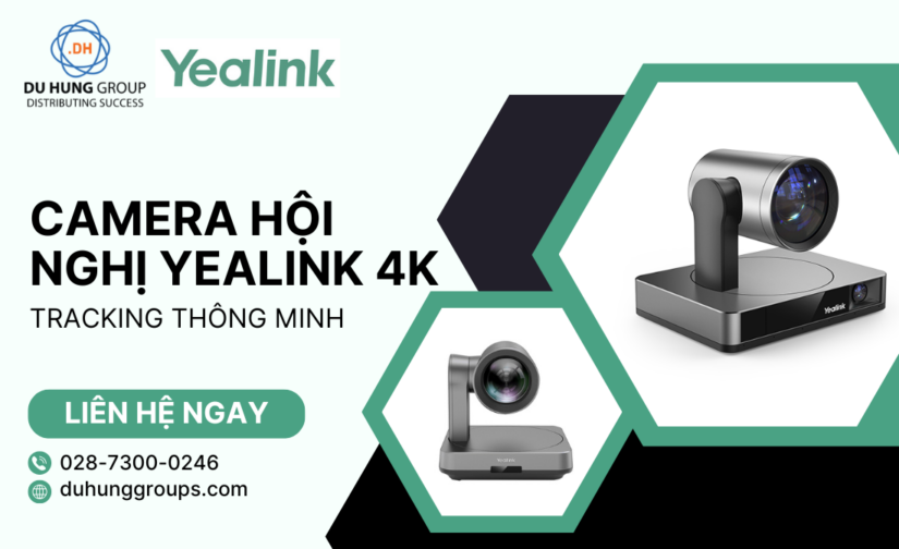 Camera hội nghị Yealink 4K Tracking thông minh