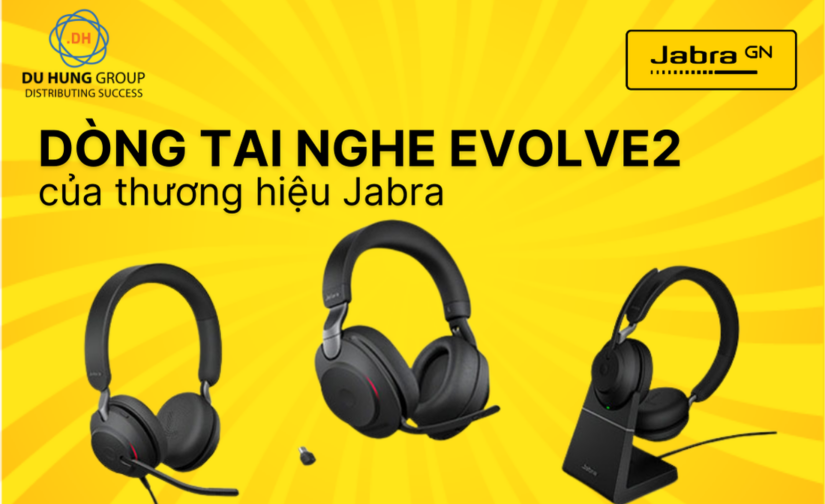 Dòng tai nghe Evolve2 của thương hiệu Jabra