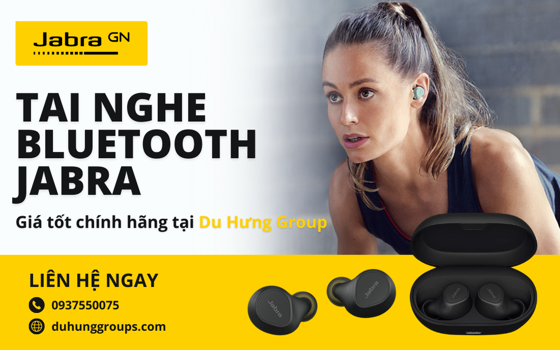 Tai nghe Bluetooth Jabra giá tốt chính hãng tại Du Hưng Group