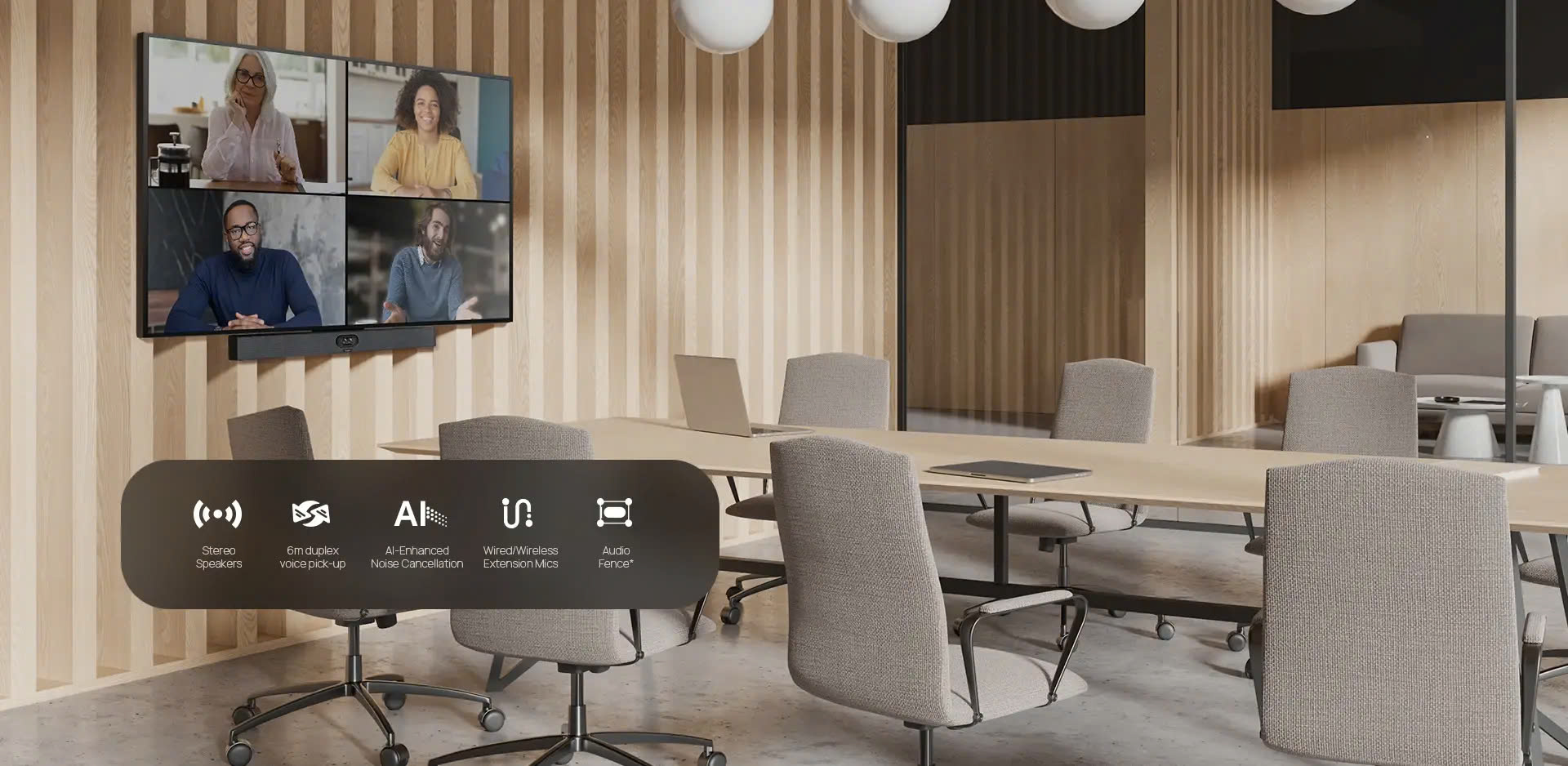 Giải pháp hội nghị truyền hình All-in-one tối ưu cho phòng họp tầm trung