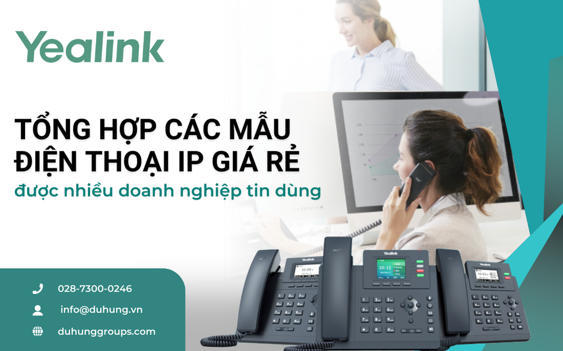 Tổng hợp các mẫu điện thoại IP giá rẻ