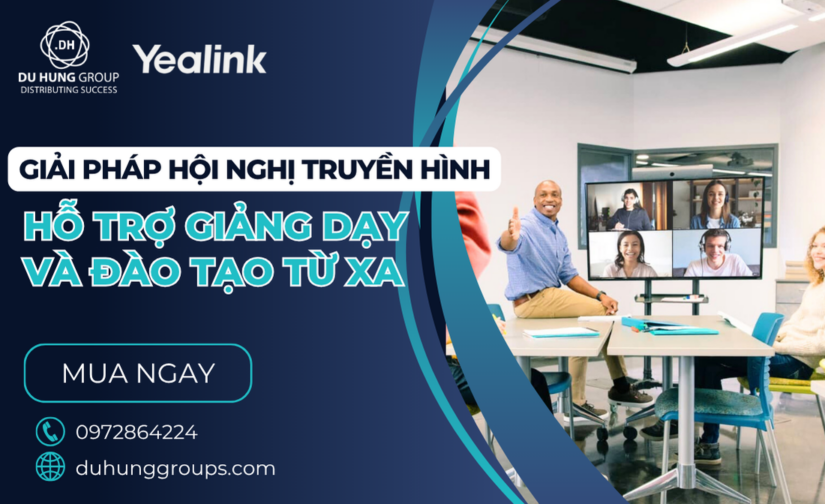 Giải pháp hội nghị truyền hình hỗ trợ giảng dạy và đào tạo từ xa