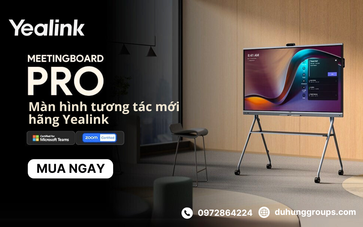 Màn hình tương tác thông minh chuyên dụng cho hội họp doanh nghiệp