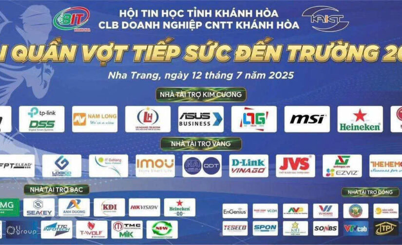 DU HƯNG GROUP NHÀ TÀI TRỢ VÀNG CHO GIẢI QUẦN VỢT TIẾP SỨC ĐẾN TRƯỜNG 2025