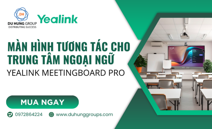 Màn hình tương tác cho trung tâm ngoại ngữ tốt nhất