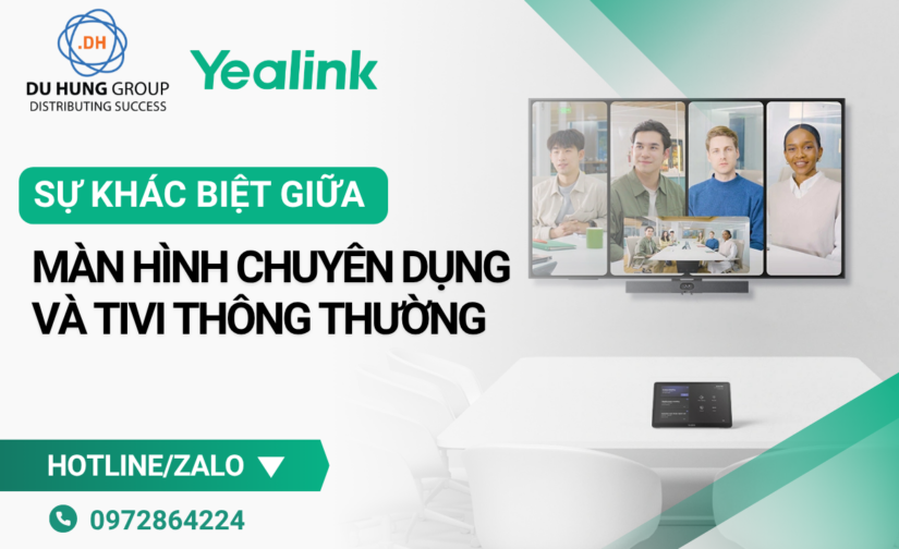 Sự khác biệt giữa màn hình chuyên dụng và Tivi thông thường