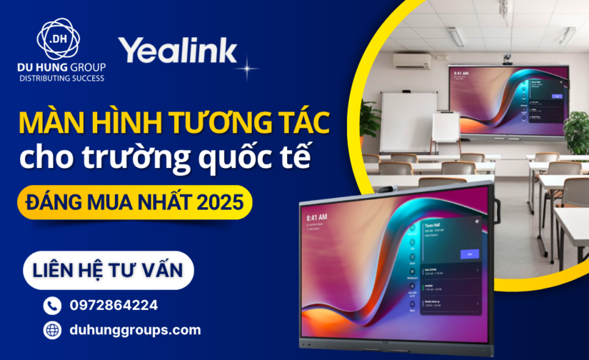 Top màn hình tương tác cho trường quốc tế đáng mua nhất năm 2025