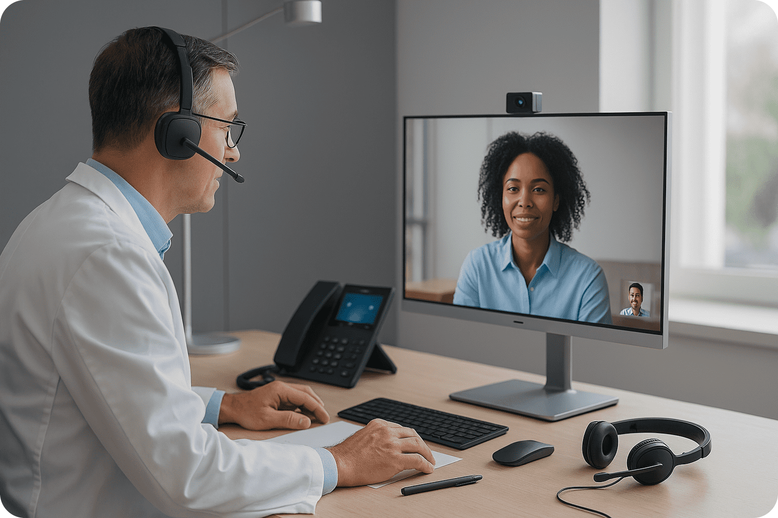 Ứng dụng hội nghị truyền hình Yealink trong lĩnh vực y tế - chăm sóc sức khỏe