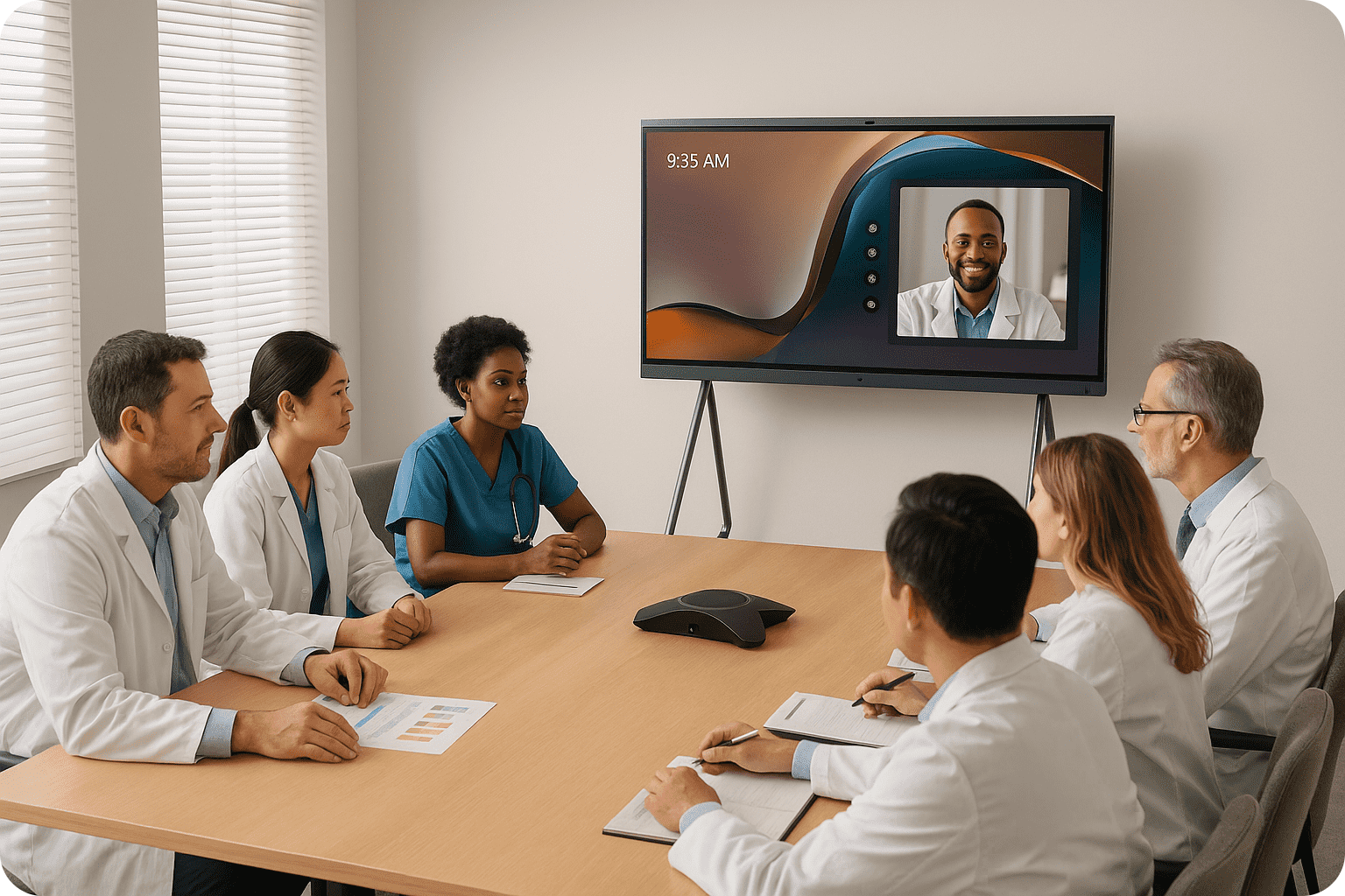 Ứng dụng hội nghị truyền hình Yealink trong lĩnh vực y tế - chăm sóc sức khỏe