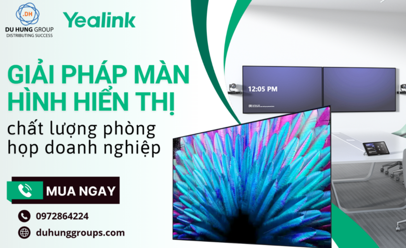 Giải pháp màn hình hiển thị chất lượng phòng họp doanh nghiệp