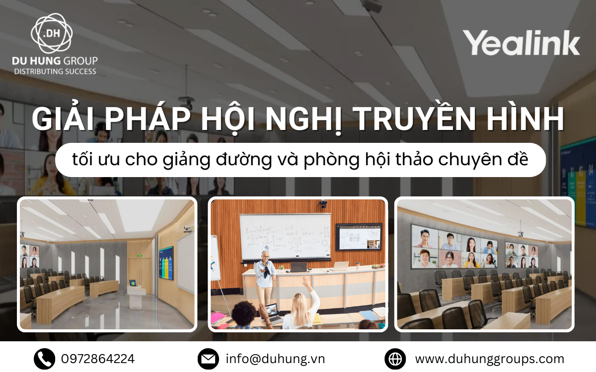 Camera hội nghị góc rộng cho giảng đường