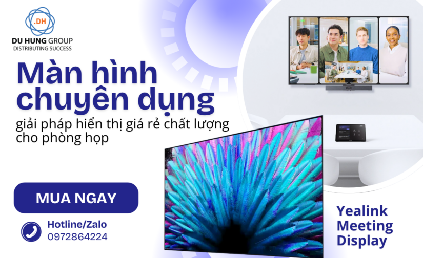 Màn hình chuyên dụng – giải pháp hiển thị giá rẻ chất lượng cho phòng họp