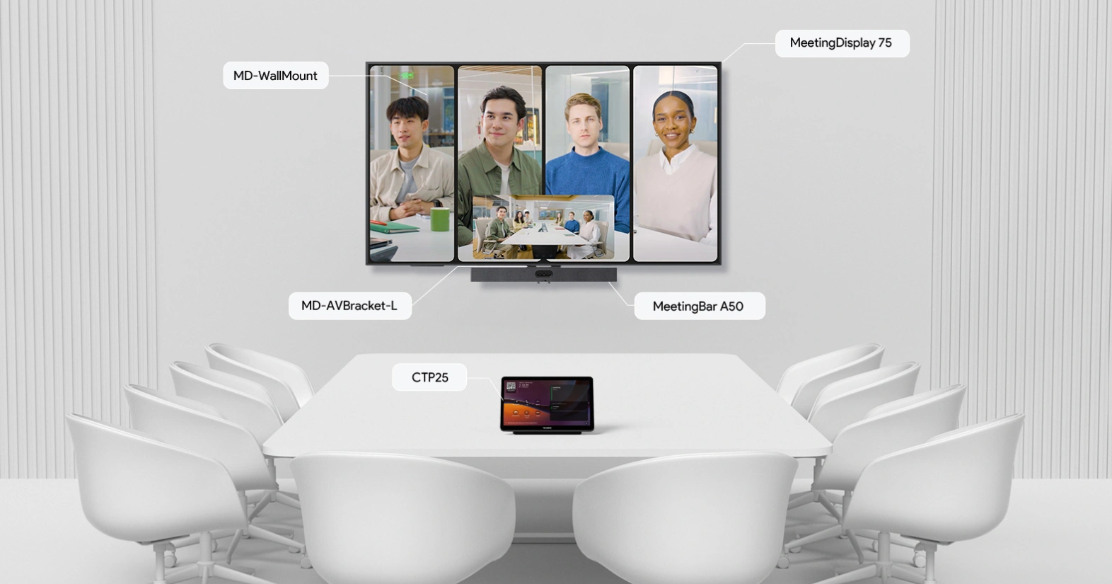 Màn hình hiển thị 4K cho phòng họp – Hình ảnh siêu nét, giá tốt