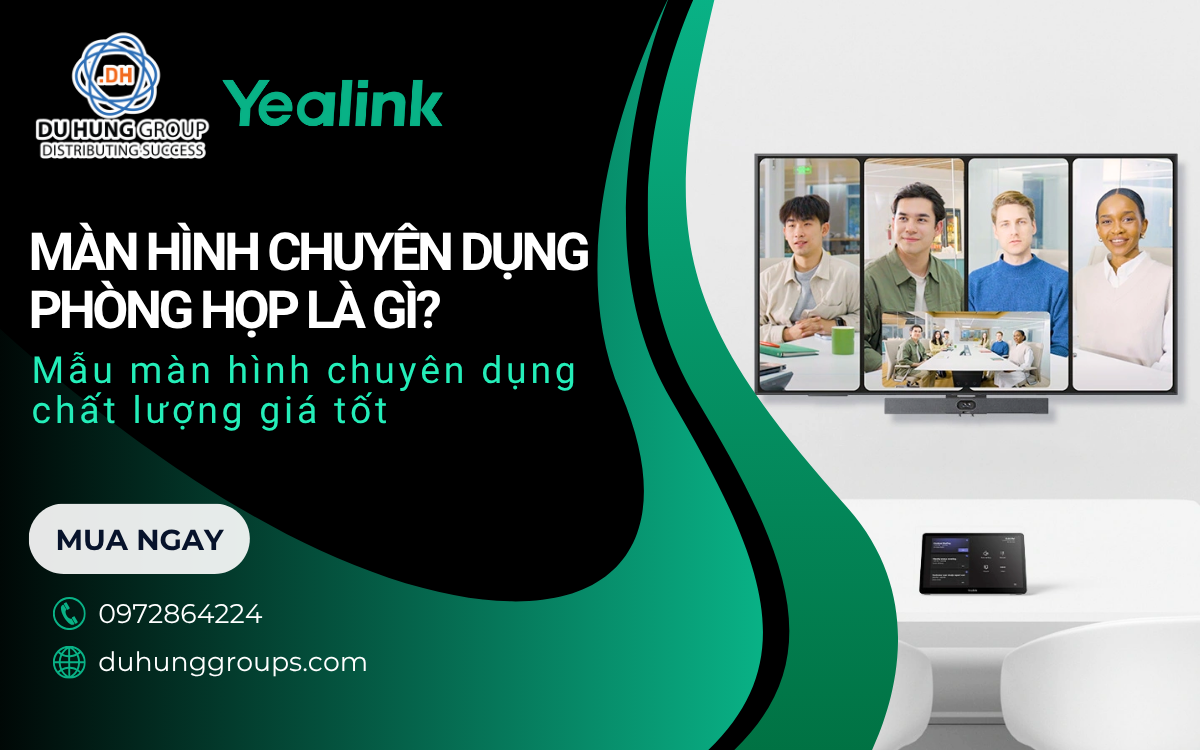 Màn hình chuyên dụng phòng họp là gì? Mẫu màn hình chuyên dụng chất lượng giá tốt