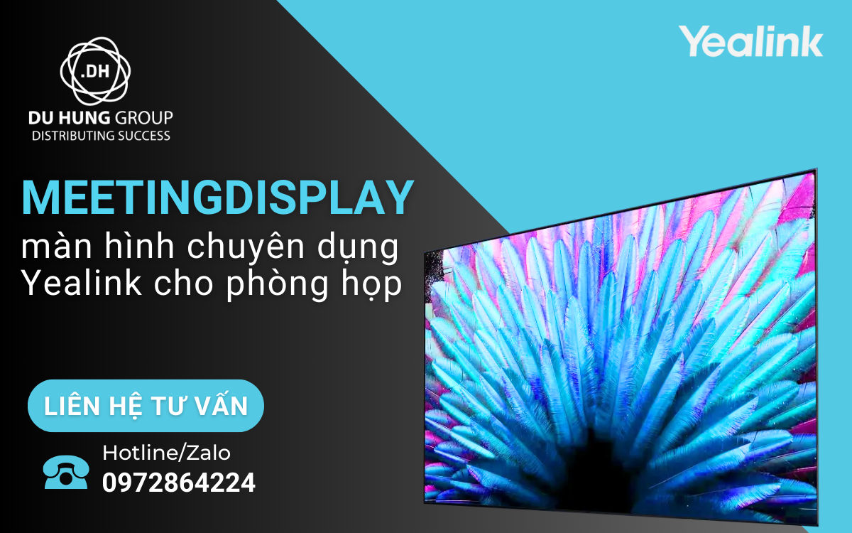MeetingDisplay màn hình chuyên dụng Yealink cho phòng họp