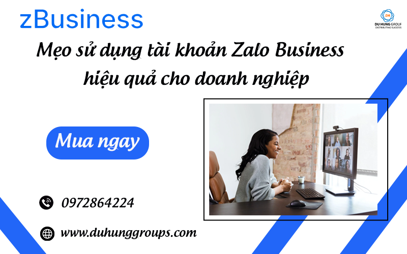 tài khoản Zalo Business