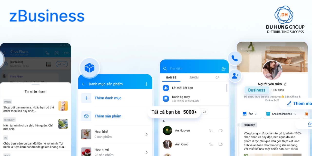 Top 7 lợi ích nổi bật khi sử dụng Zalo Business Pro