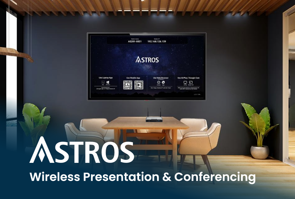 Top lý do nên chọn thiết bị trình chiếu không dây Astros cho doanh nghiệp