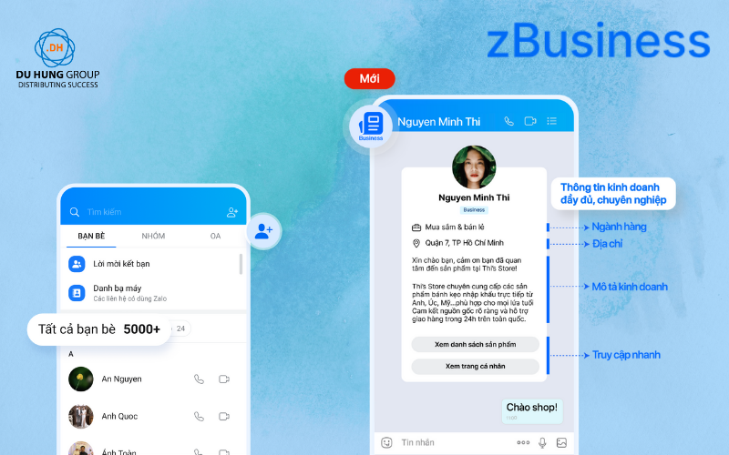Bí quyết tối ưu Zalo Business để chăm sóc khách hàng chuyên nghiệp hơn