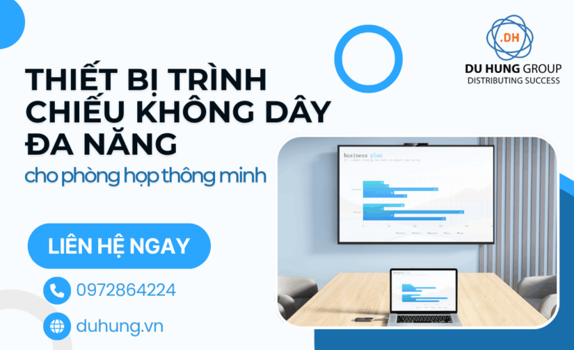 Thiết bị trình chiếu không dây đa năng cho phòng họp thông minh