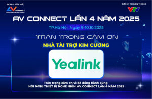 Trân Trọng Cảm Ơn Nhà Tài Trợ Kim Cương - YEALINK
