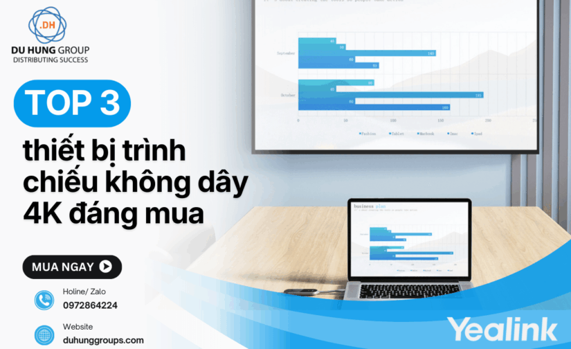 Top 3 thiết bị trình chiếu không dây 4K đáng mua