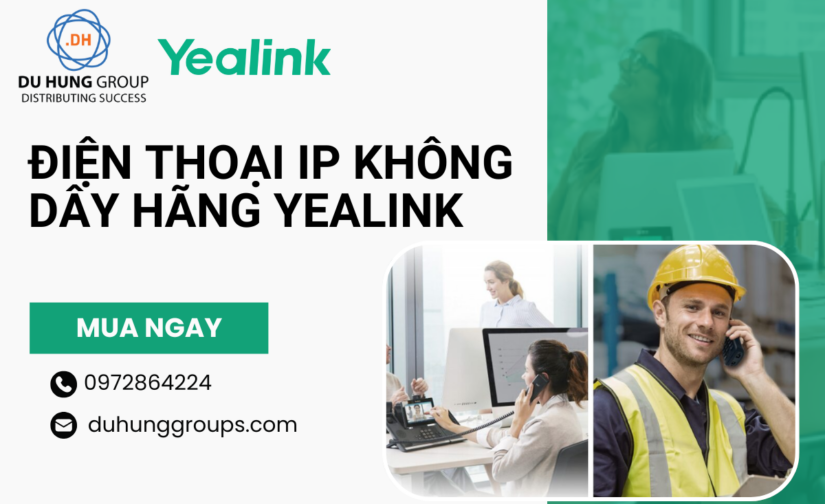 Điện thoại IP Không dây hãng Yealink