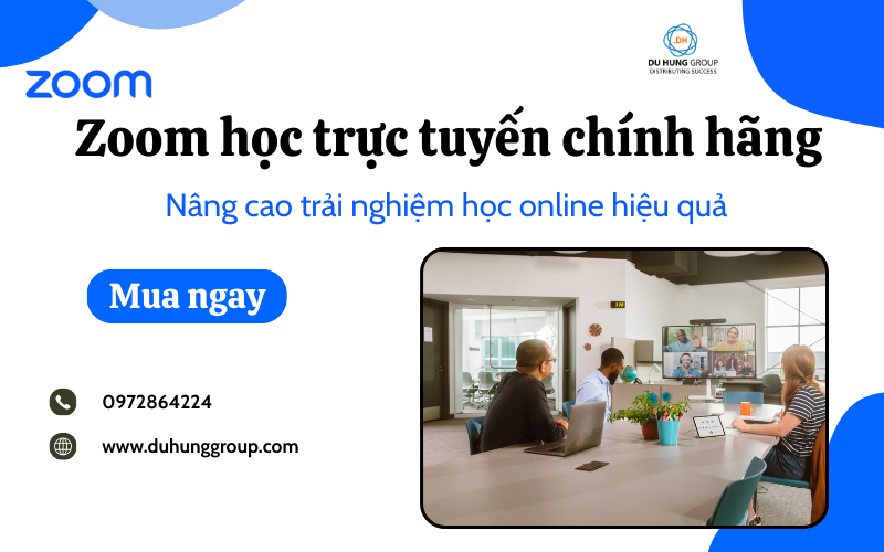 Zoom học trực tuyến chính hãng – Nâng cao trải nghiệm học online hiệu quả