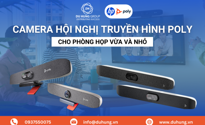 Camera hội nghị truyền hình Poly cho phòng họp vừa và nhỏ
