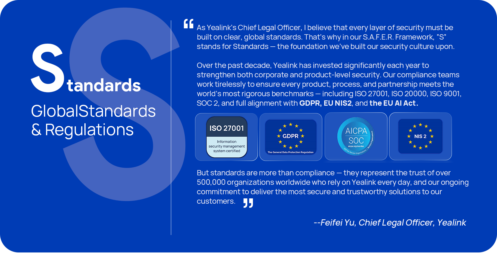 Giải mã S.A.F.E.R. Framework: Khung bảo mật toàn diện từ Yealink