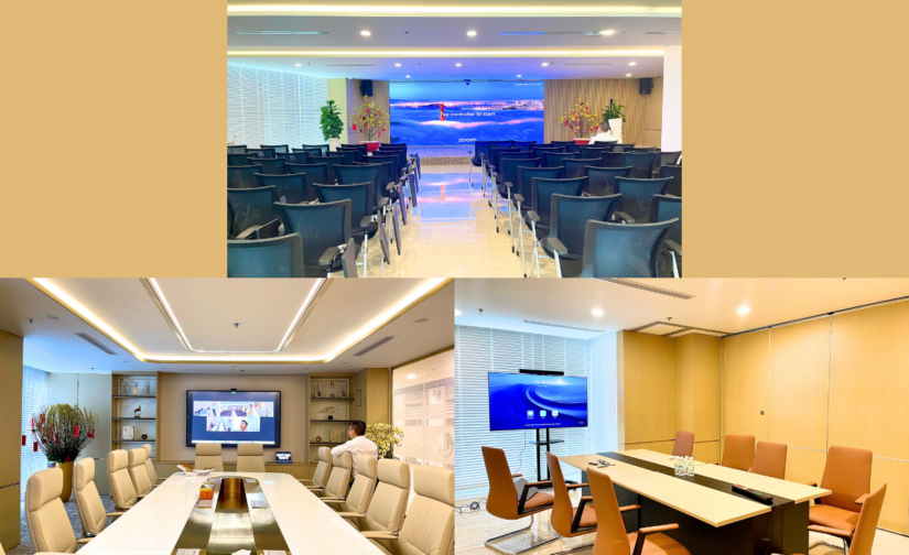 Triển khai Hệ thống hội nghị trực tuyến cho phòng họp tập đoàn Hoàn Cầu