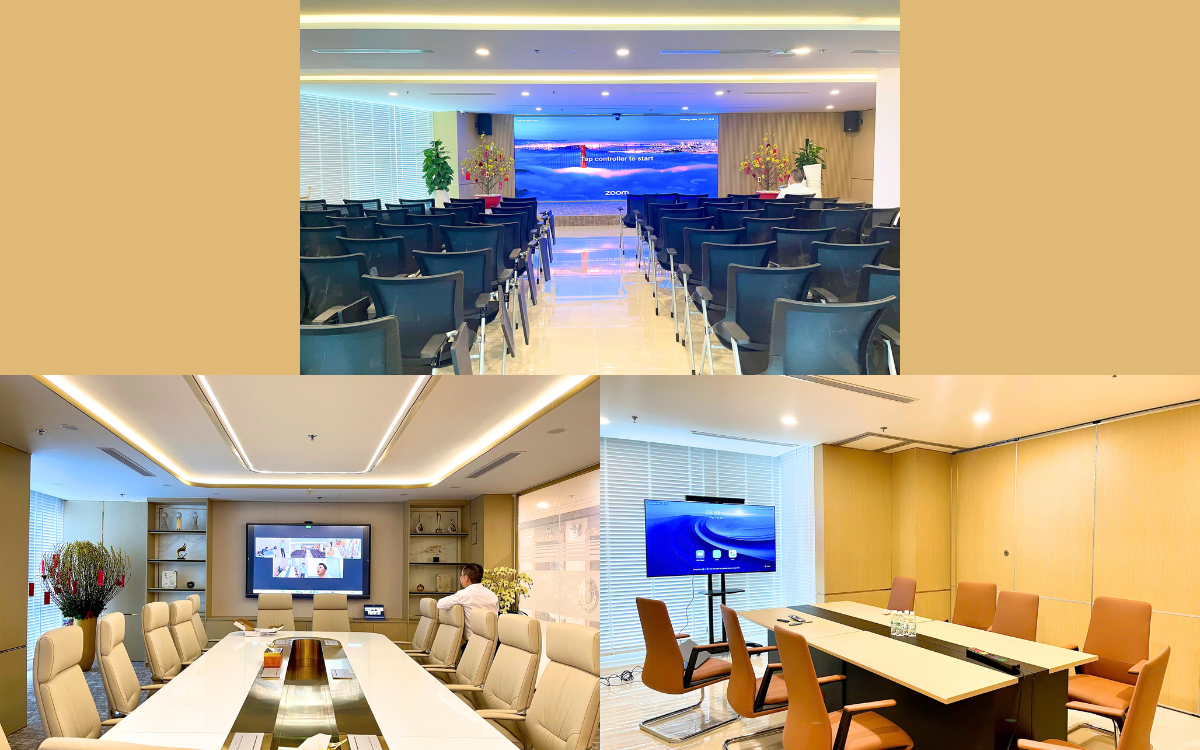 Triển khai Hệ thống hội nghị trực tuyến cho phòng họp tập đoàn Hoàn Cầu