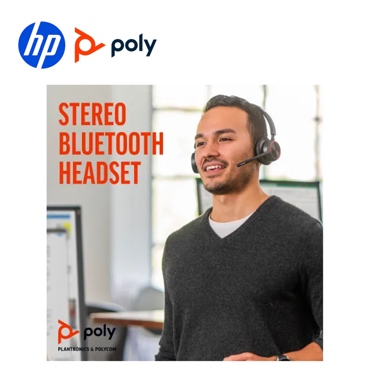 Tai nghe Poly Voyager 4320 Microsoft Teams Certified USB-C Headset +BT700 dongle