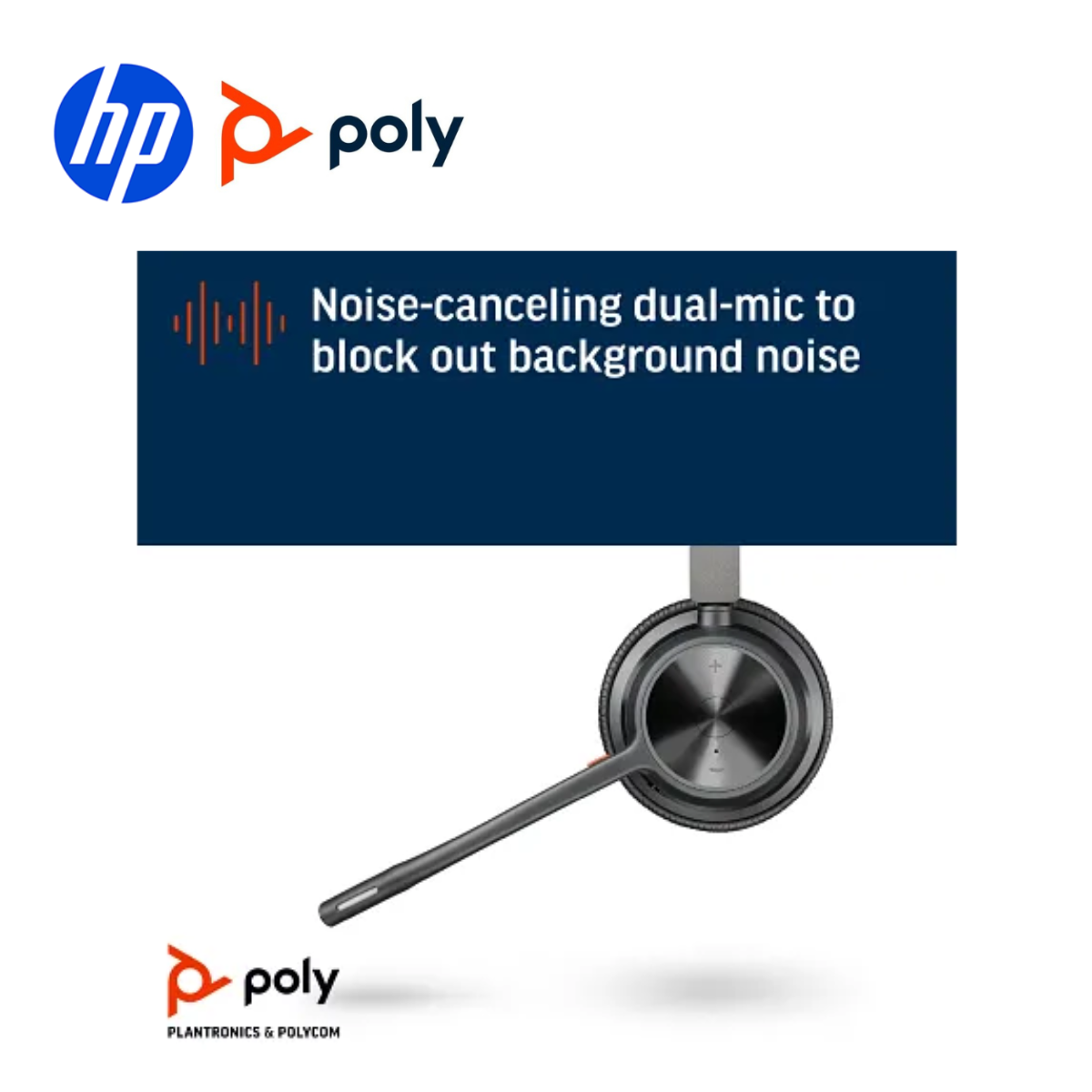 Tai nghe Poly Voyager 4320 Microsoft Teams Certified USB-C Headset +BT700 dongle