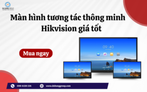 Màn hình tương tác Hikvision DS‑D5B75RB/EL 75″ 4K