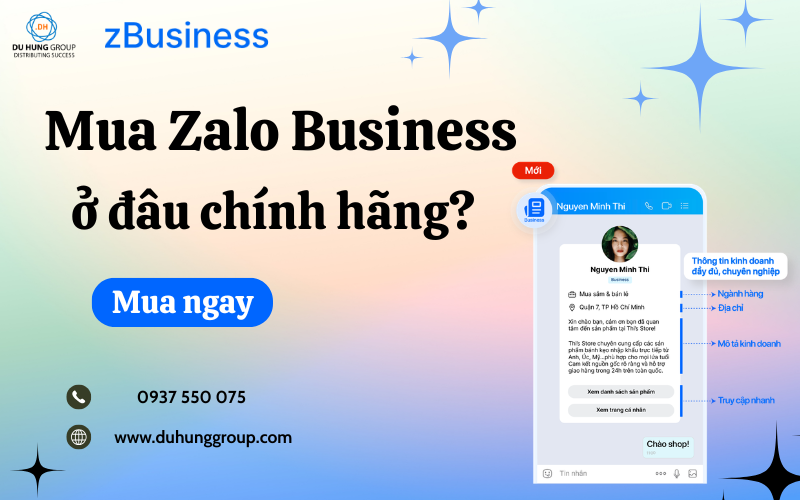 Mua Zalo Business Ở Đâu Chính Hãng